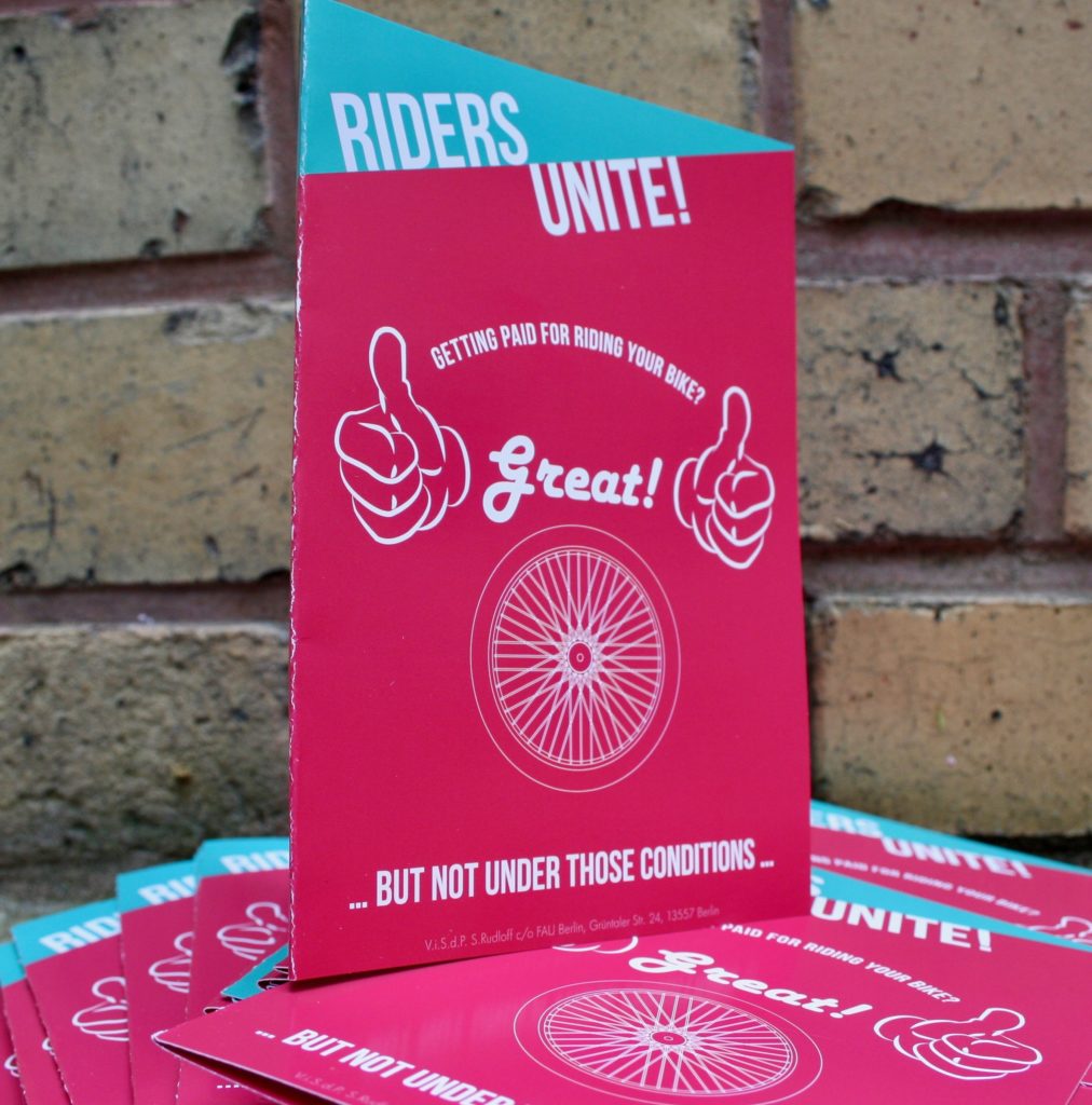 deliverunion riders unite flyer